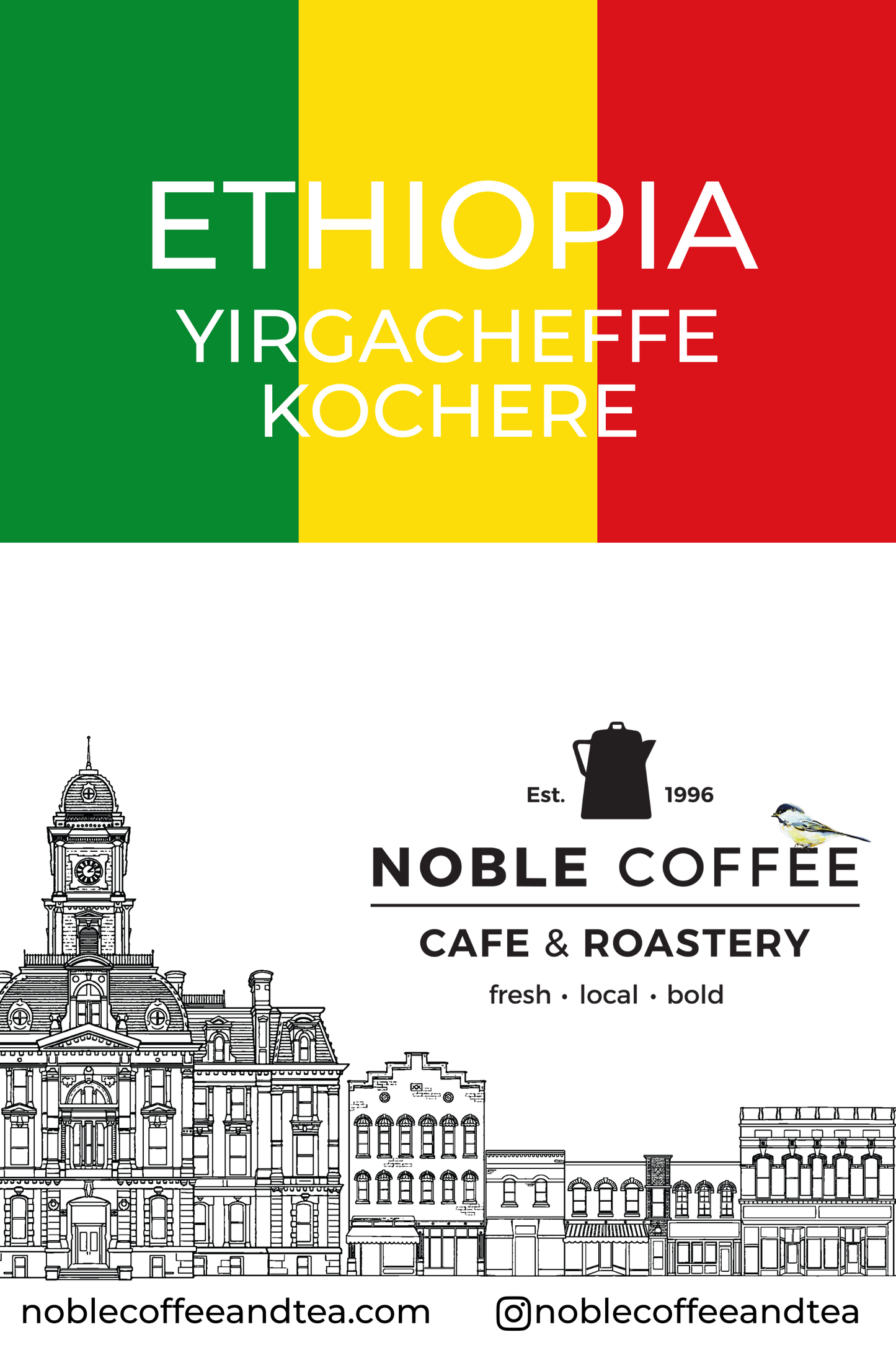 Ethiopia Yirgacheffe Tsegaye Maka - Washed