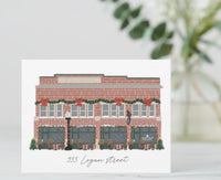 Noble Coffee Store Front Postcard