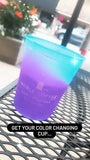 Noble Coffee / Noblesville Schools Co-branded Color Changing Cups